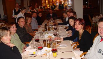 Večera u ekskluzivnom restoranu *Dorian Gray* pod zidinama Kremlja - vlasništvo Dubravka Horvata iz Hrvatske